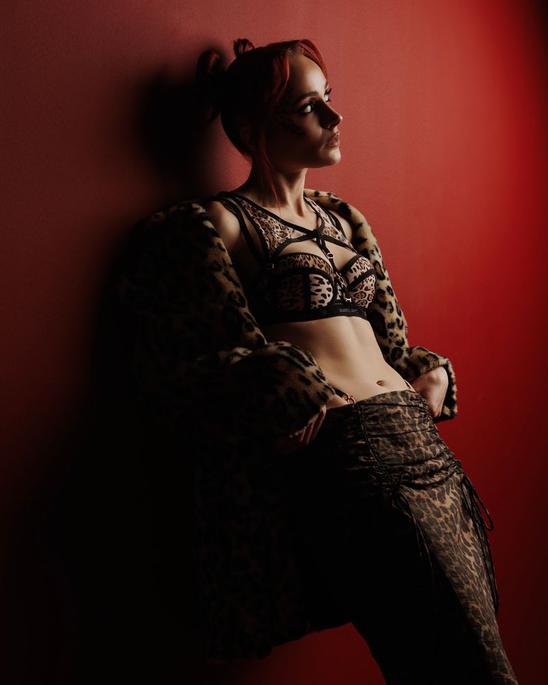 In furs