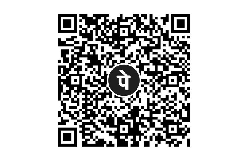 QR code to contribute (India)