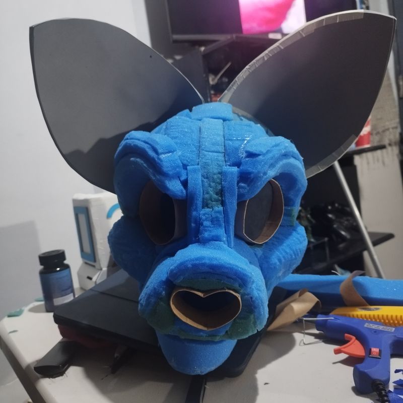Fursuit progress