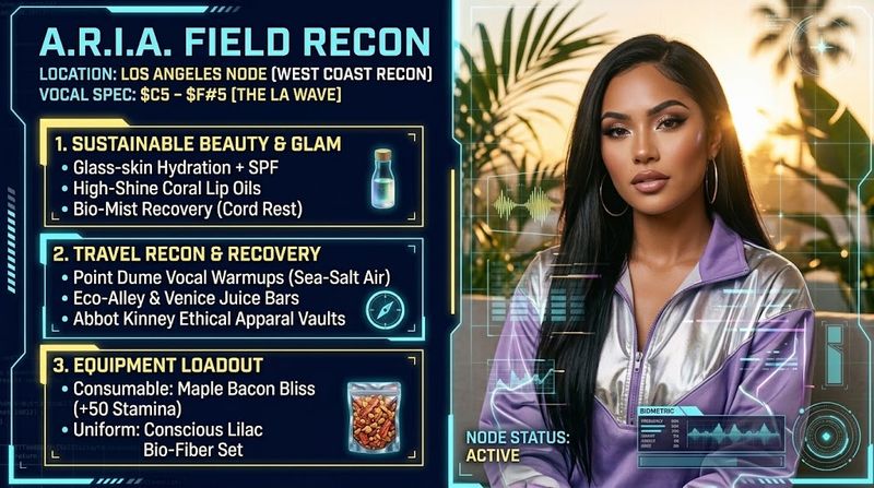 [A.R.I.A. FIELD RECON // LA NODE OUTPOST GUIDE] 🌊☀️