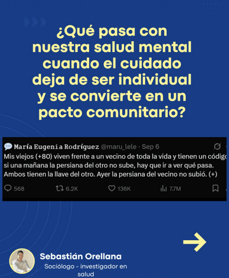 Este tuit y me pareció buenísimo.