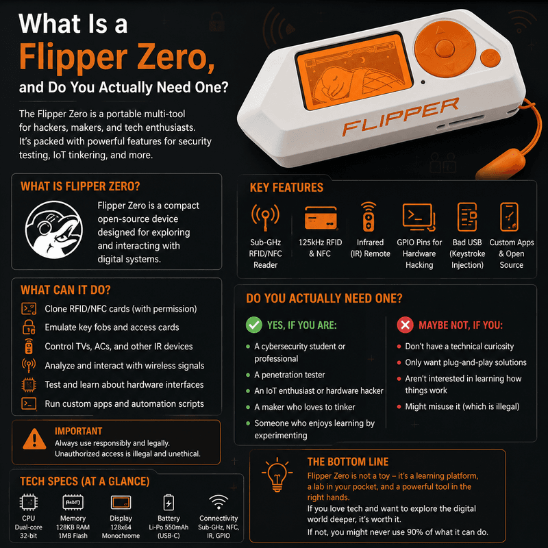 What Is a Flipper Zero, and Do You Actually Need One?