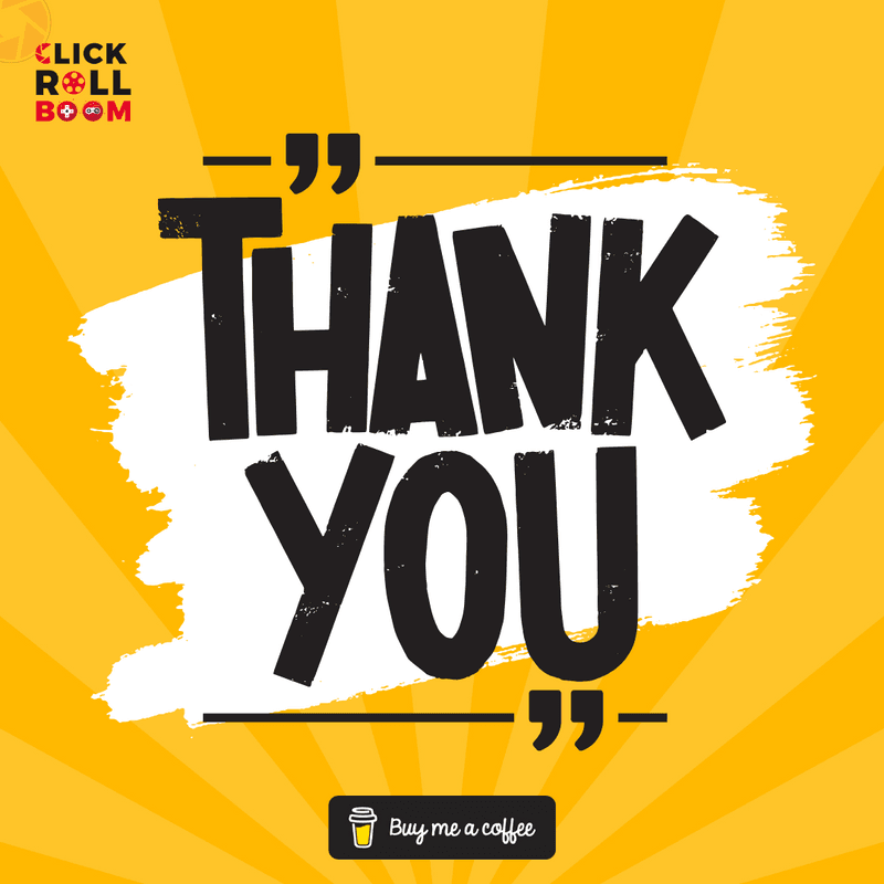 🎶 Support Click Roll Boom – Buy Us a Coffee! ☕