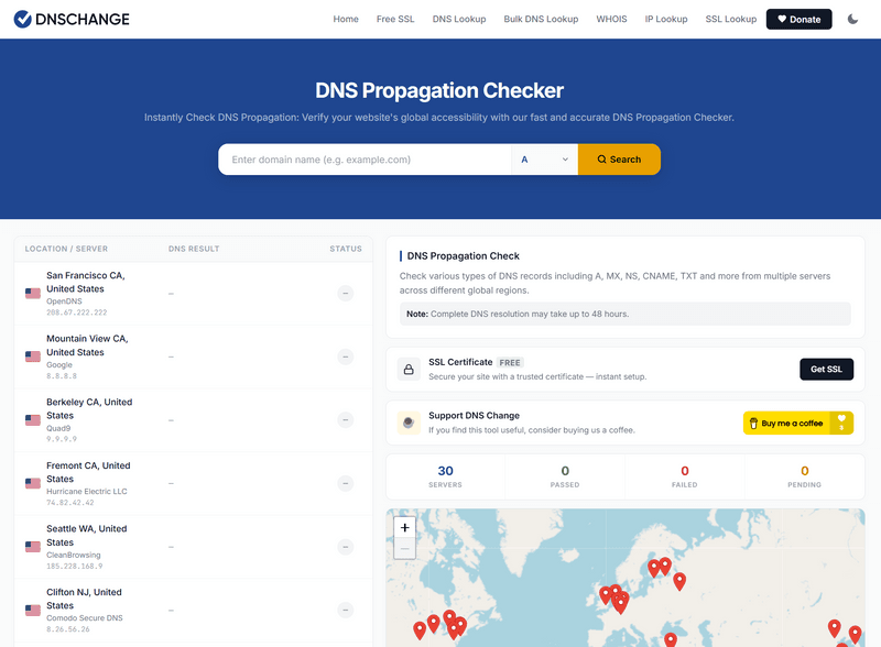 Introducing the New dnschange.com – Faster, Cleaner, Better