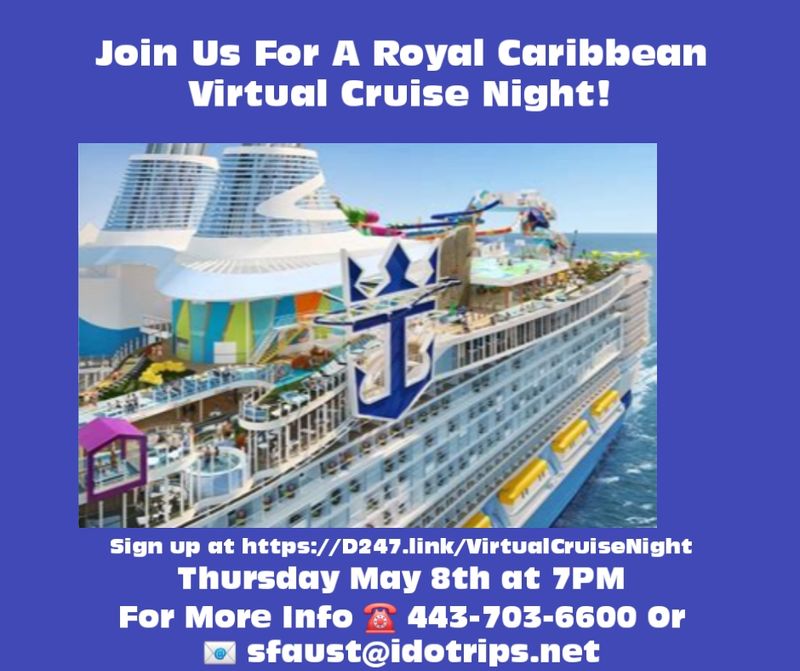 Royal Caribbean Virtual Cruise Night!