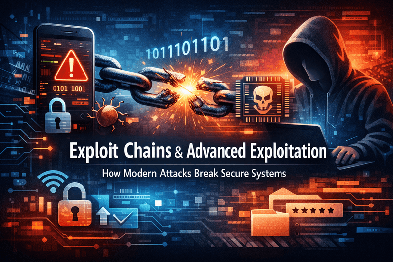 Exploit Chains and Advanced Exploitation: How Modern Attacks Break Secure Systems