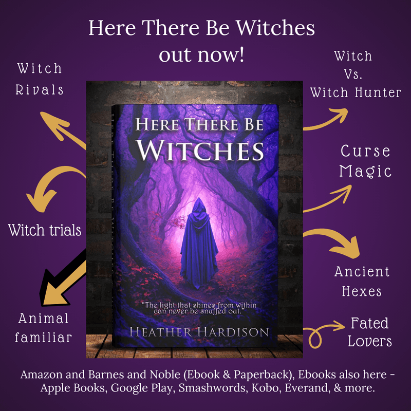 Here There Be Witches (my new novel) book trailer