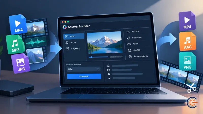 Shutter Encoder: convierte y edita vídeo con una sola herramienta