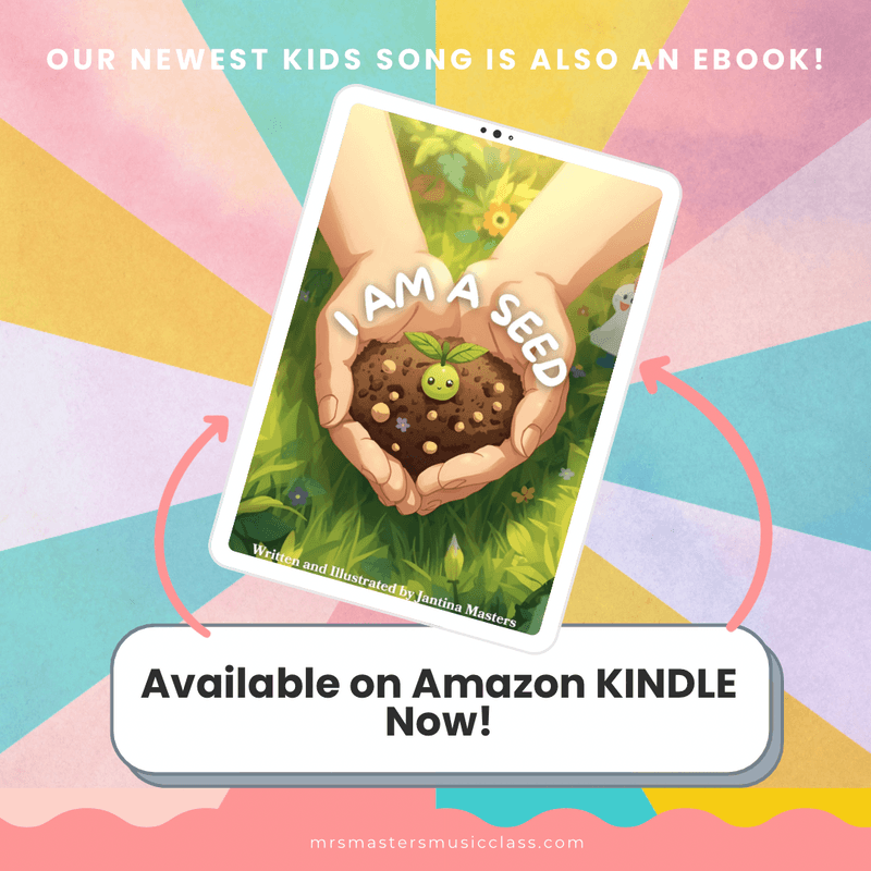 Share My ebook & Song to Teach Children the Life Cycle of the Seed!