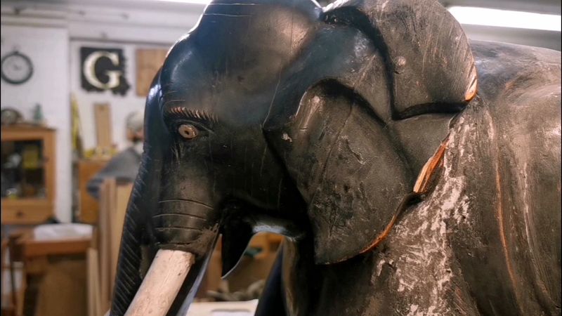 Elephant Restoration — Part Three Surface repair, careful painting, and quiet progress.
