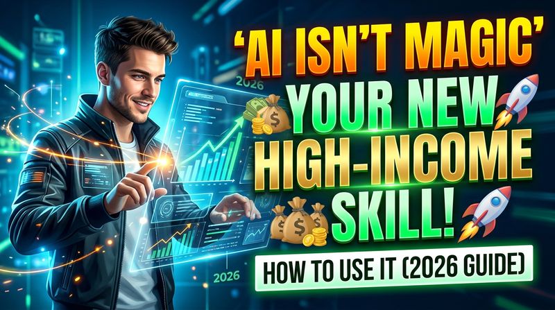 AI Isn’t Magic—It’s Your New High-Income Skill. Here’s How to Use It (2026)