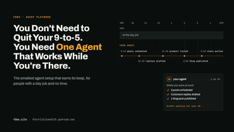 Forget a job in 2027 Make money with AI agents