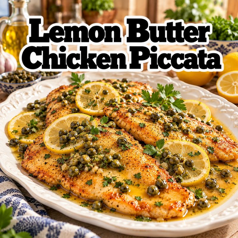 Chicken Piccata: Tender, Buttery & Easy Chicken Recipes for a Delicious Dinner