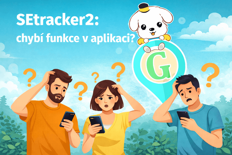Proč v aplikaci SEtracker2 na Androidu chybí některé funkce?