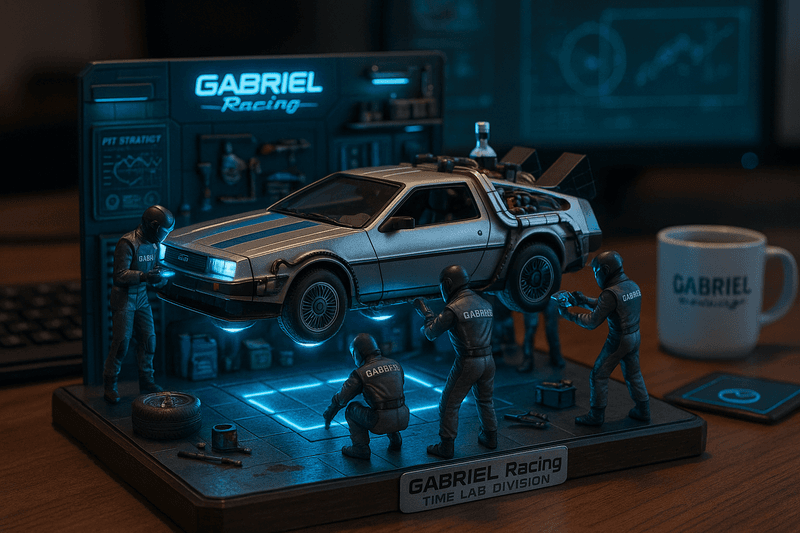 1:18 Pit Crew Diorama Generator