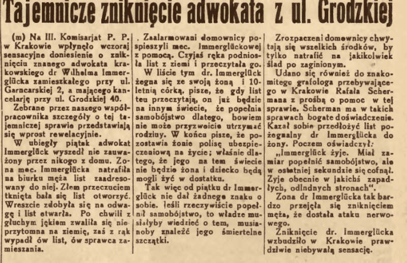 Notatnik Dawnego Krakowa - nr 1
