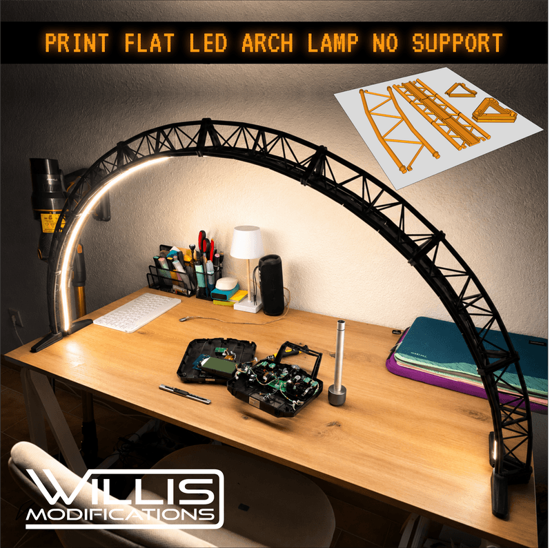 The Support-Free LED Arch Lamp