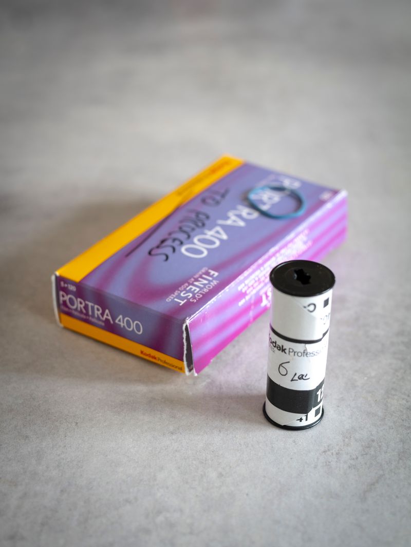 1st 'sponsor a roll film' off to the lab today