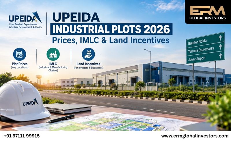 UPEIDA Industrial Plots 2026: Prices, IMLC & Land Incentives