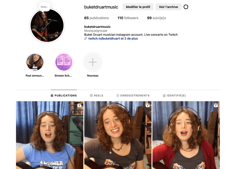 Twitch Streams and Social media
