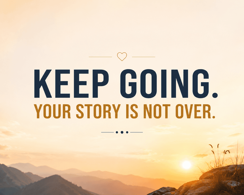 NEVER GIVE UP