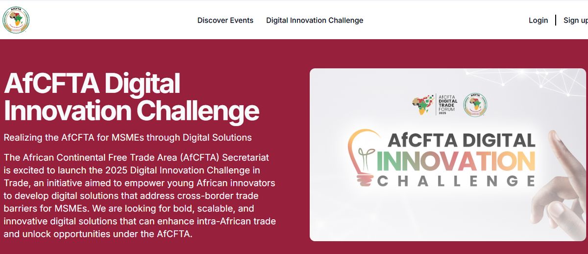 AfCFTA Digital Innovation Challenge (Ends 11/4/2025) — Grants And More ...