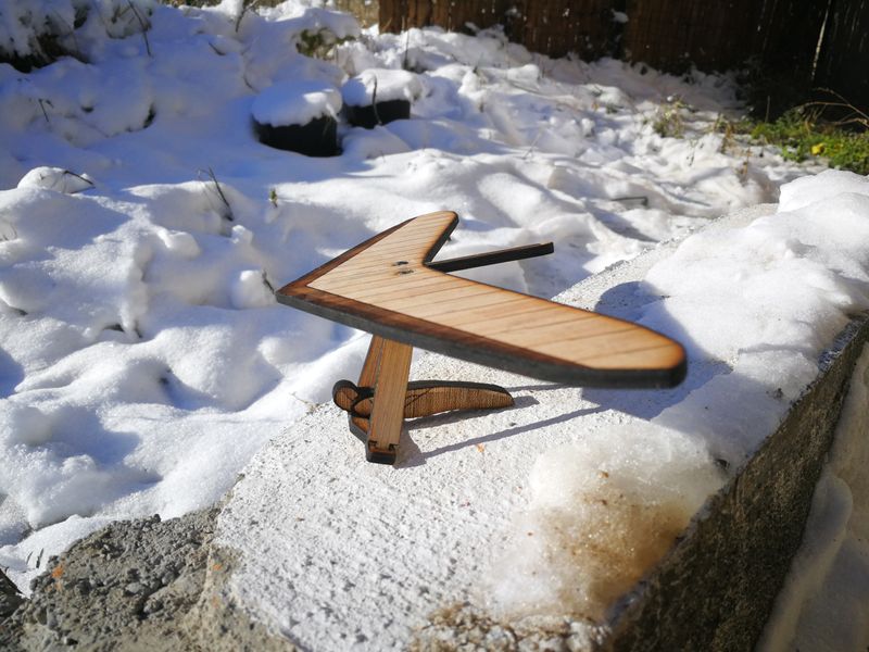 Des maquettes de delta en bois !