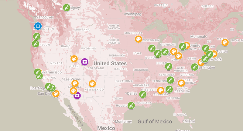 Find New Music! Map Update