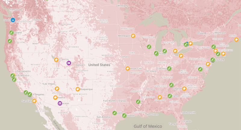 Find New Music! Map Update