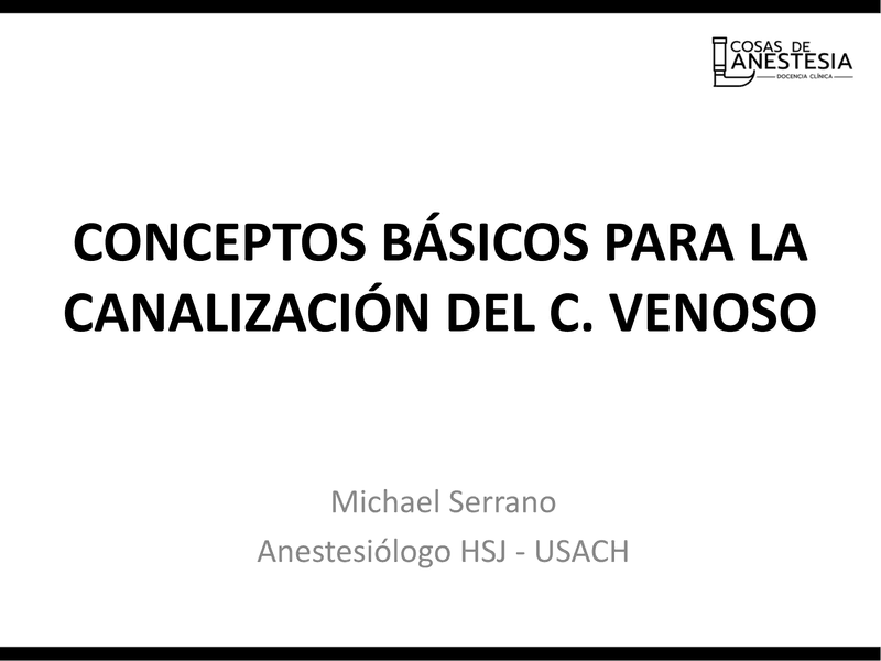Conceptos básicos de capital venoso