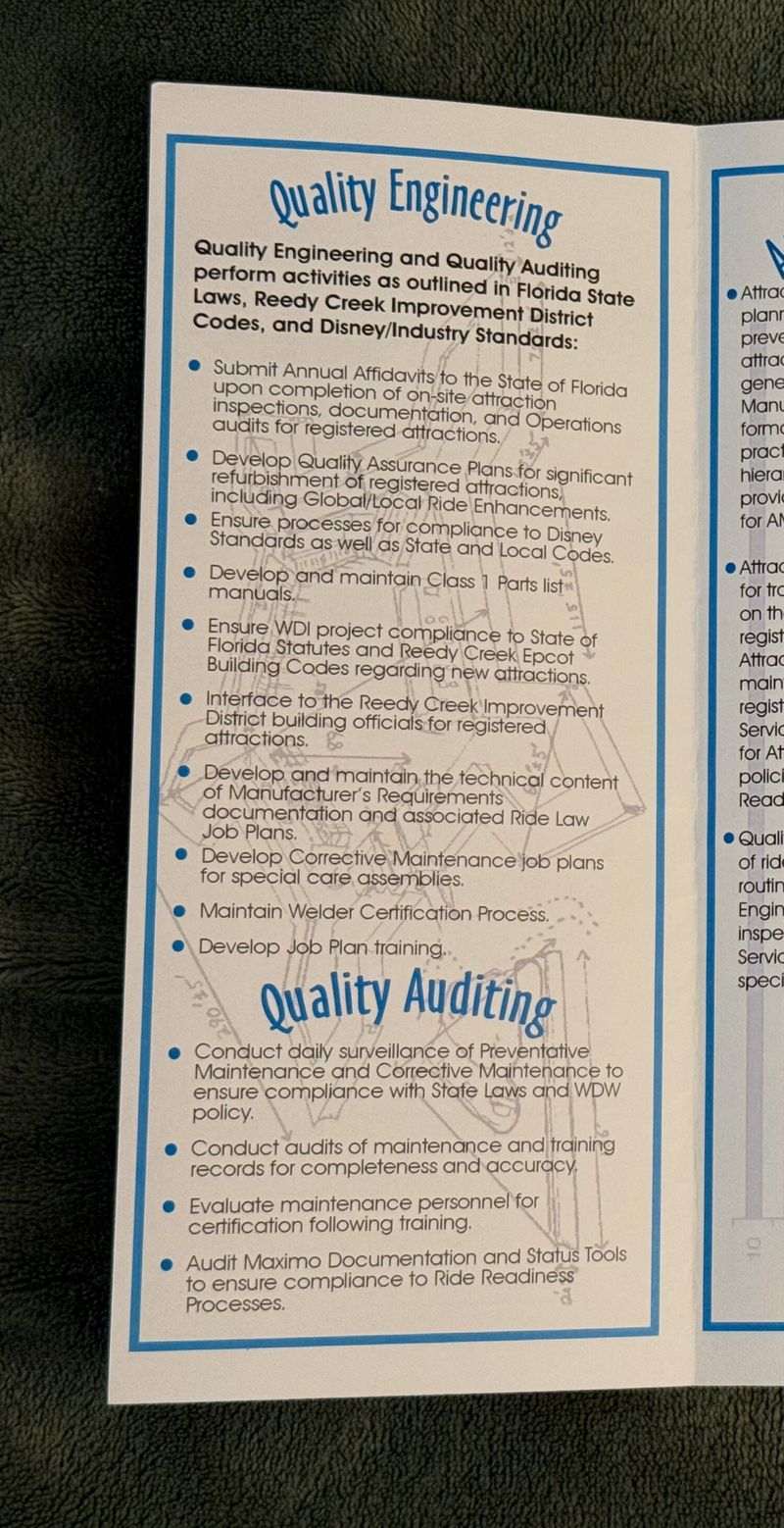 Quality Engineering & Quality Auditing