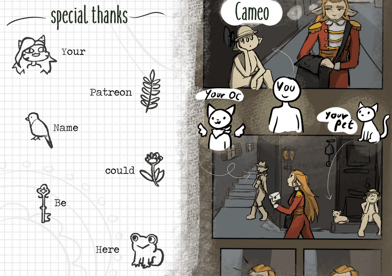 A little thank you for your support :)