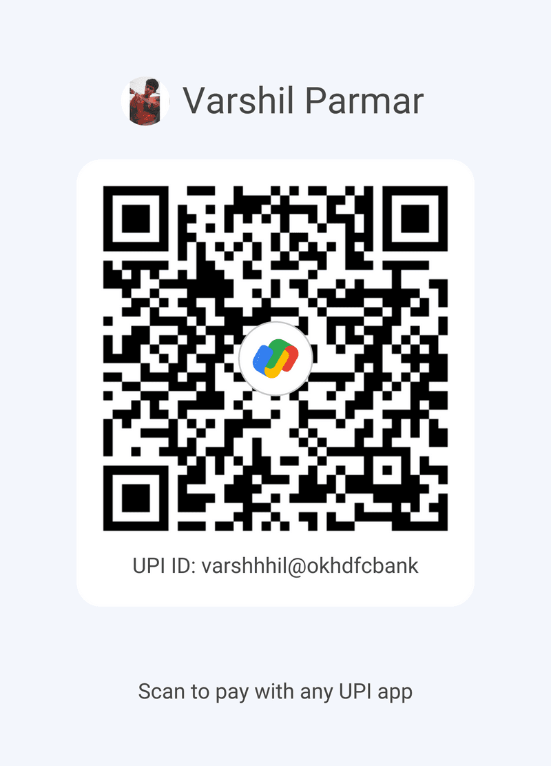 For donation!