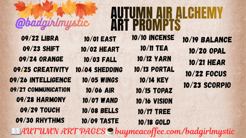 🍂AUTUMN🌬AIR ☕ALCHEMY🍁