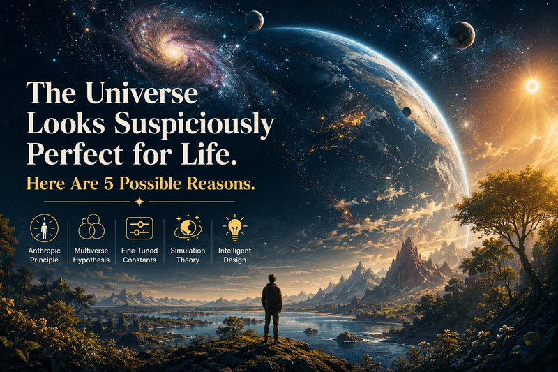 The Universe Looks Suspiciously Perfect for Life. Here Are 5 Possible Reasons.