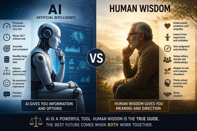 AI vs HI (Human Wisdom): Can Artificial Intelligence Replace Human Judgement