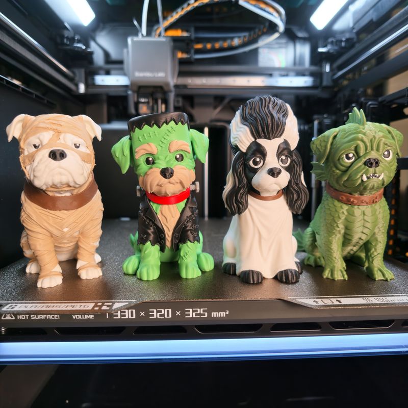 Monster Dogs Figures