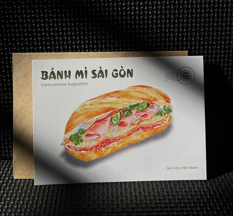 PostCard Vietnamese Food / VietFood