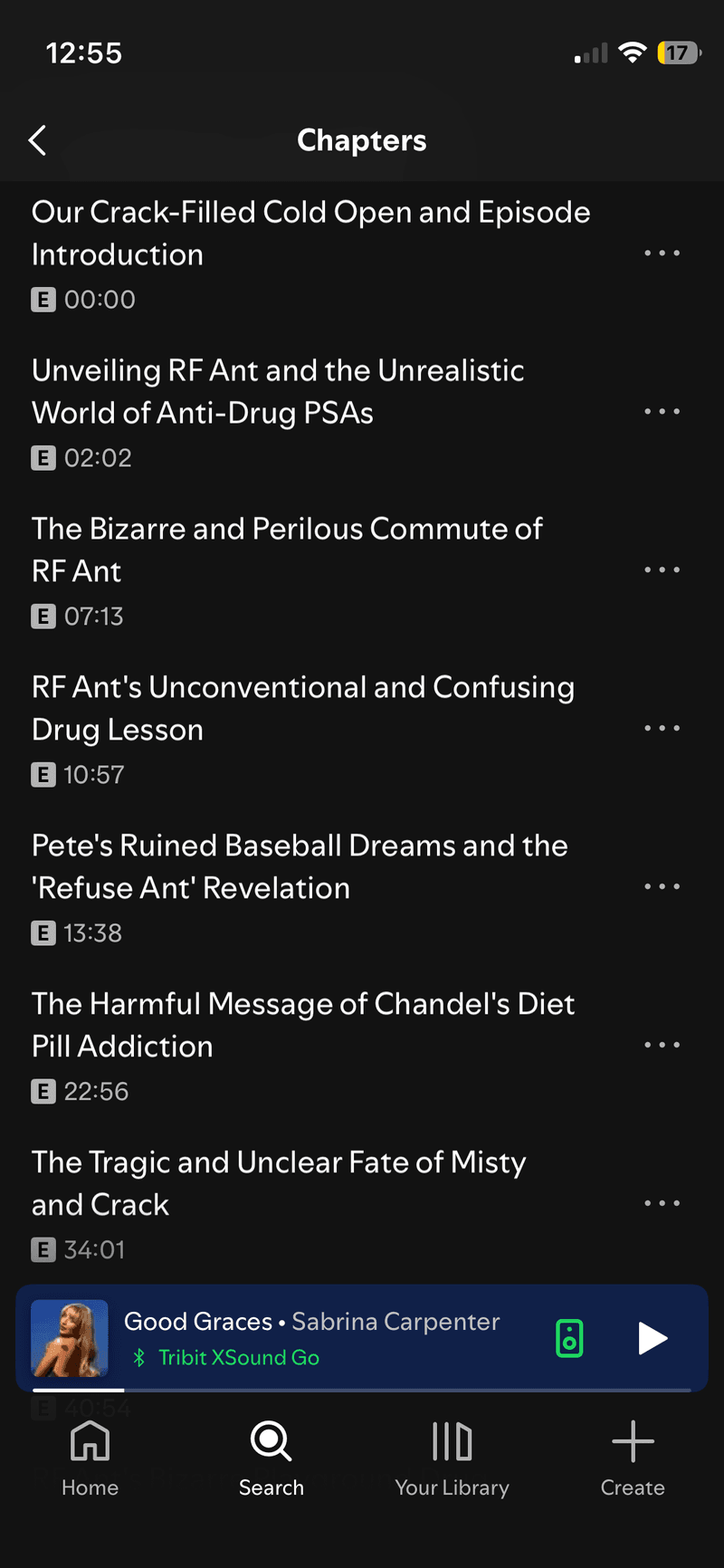 If you aren’t checking our chapters on Spotify, you’re missing out.