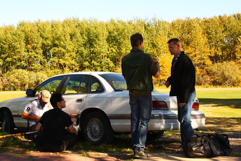 Our First Day on Set!