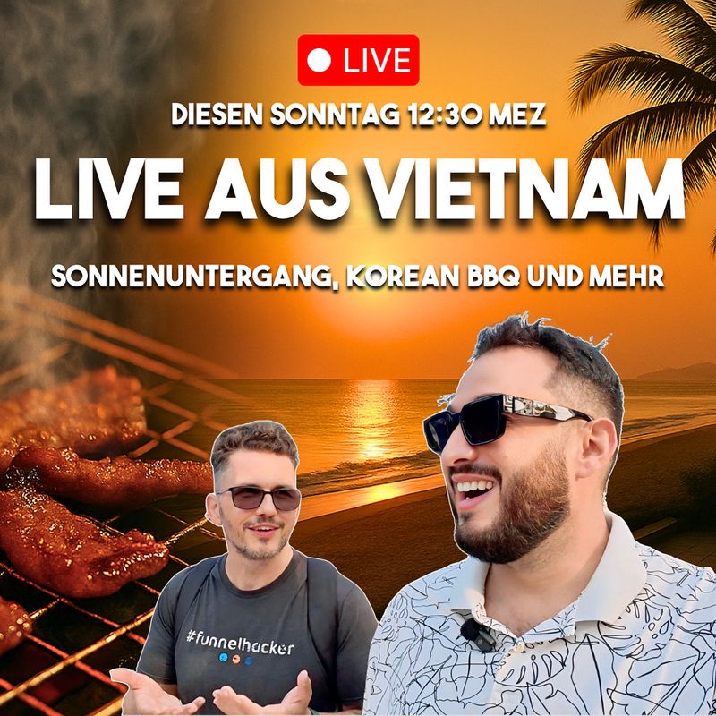Livestream auf Youtube!