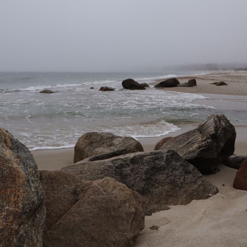 Beach at Harkness State Park