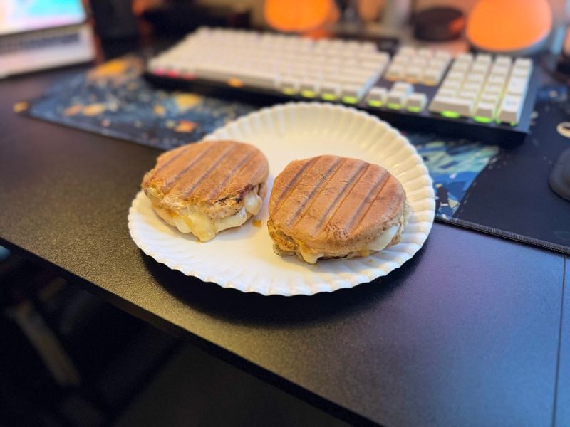 Chicken Burgers Panini Style