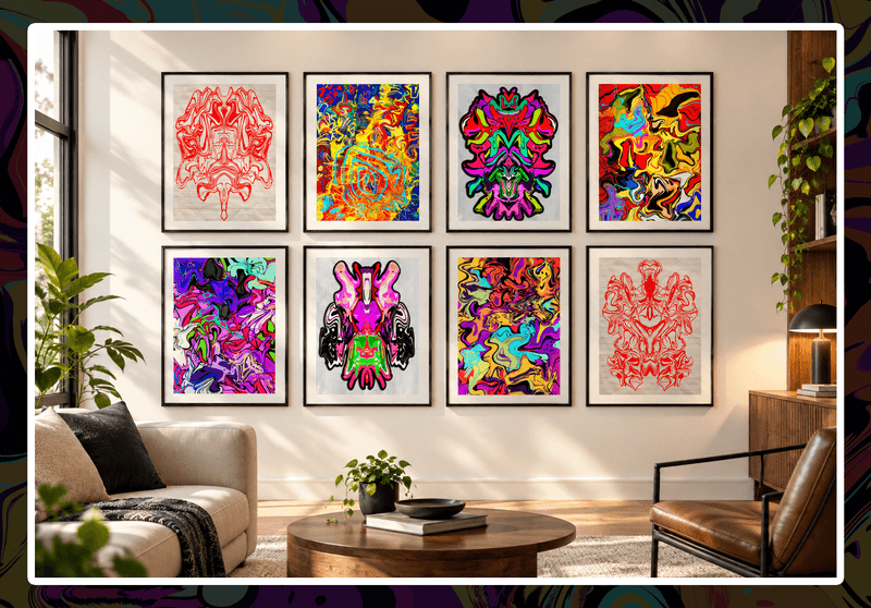 Art prints, Canvas prints, Photo prints, etc