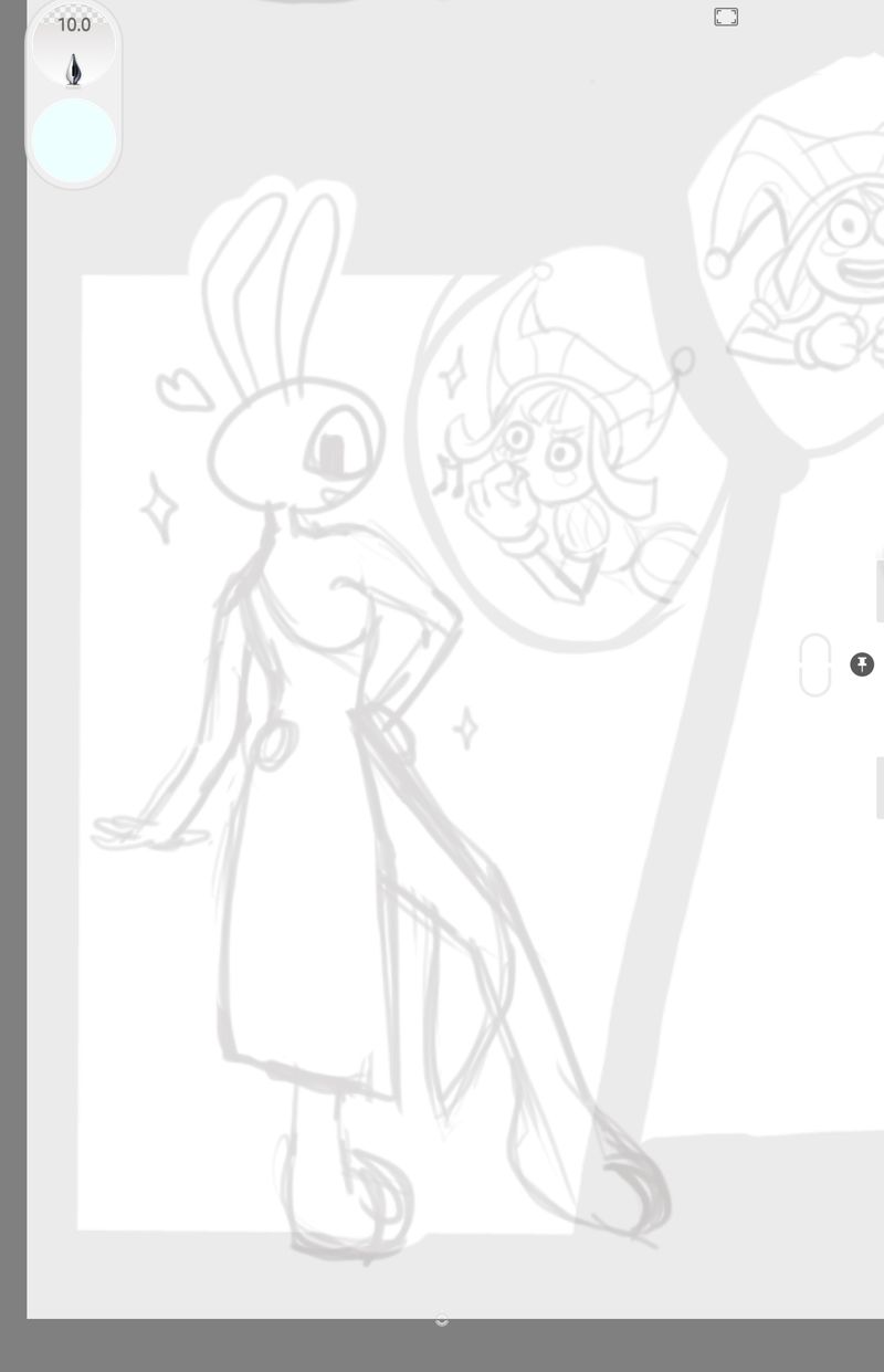 Jax posing for Pom WIP