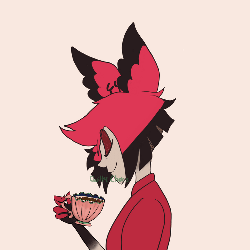 Alastor and cup WIP