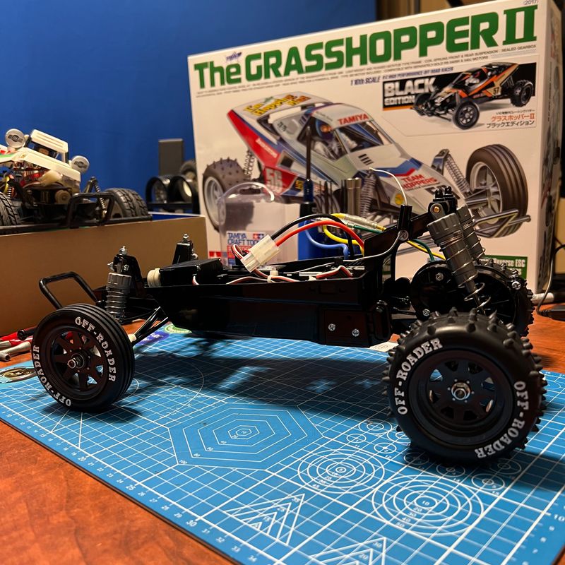 Grasshopper II Chassis Complete!