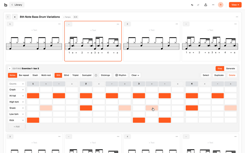 Meet Beam, My New Drum Notation Tool