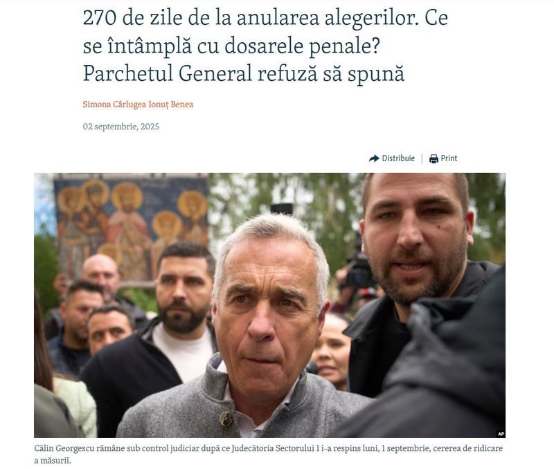 Cacealmaua Secolului: Adevărul din spatele anulării alegerilor prezidențiale