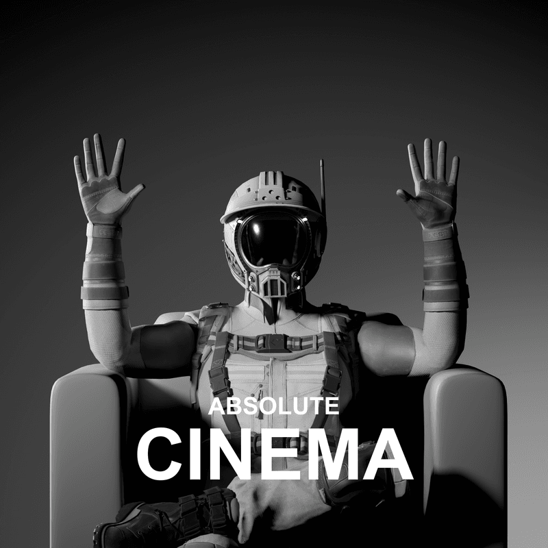 Made an Absolute Cinema template for Satisfactory